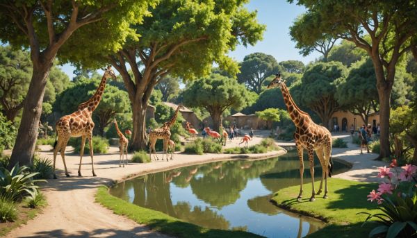 Profitez d'une visite unique au zoo de La Palmyre